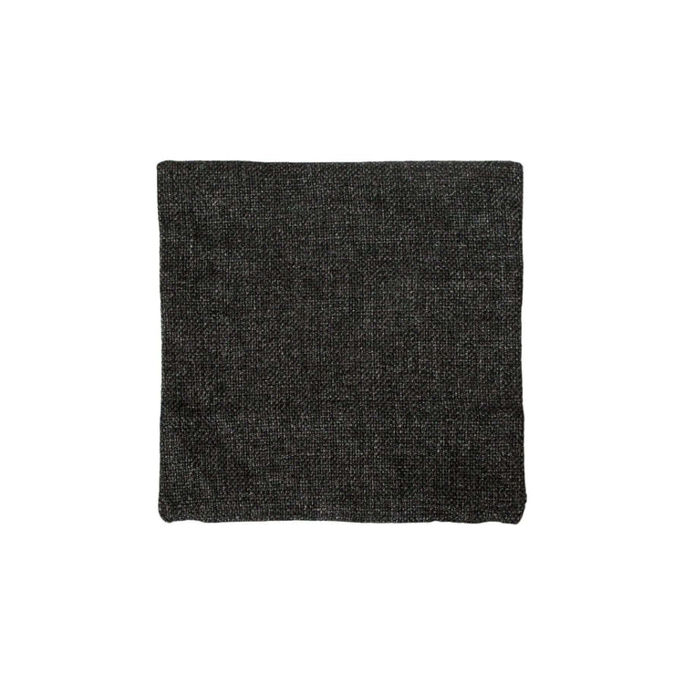 Polyester Chenille Cushion Cover Black - Magdasmall