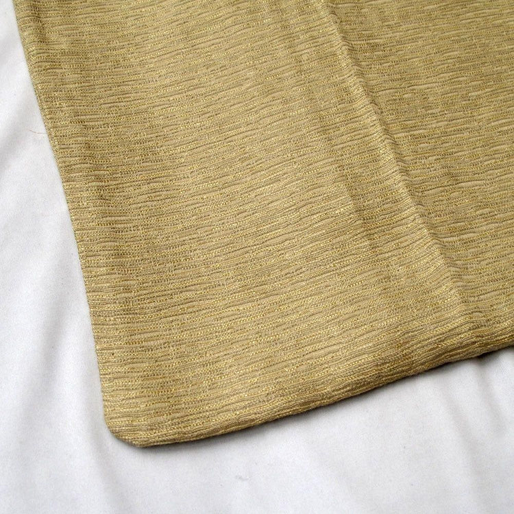 Polyester Cotton Texture Cushion Cover Pale Gold - Magdasmall