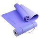 Powertrain Eco-Friendly TPE Pilates Exercise Yoga Mat 8mm - Light Purple