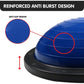 Powertrain Fitness Yoga Ball Home Gym Workout Balance Trainer Blue