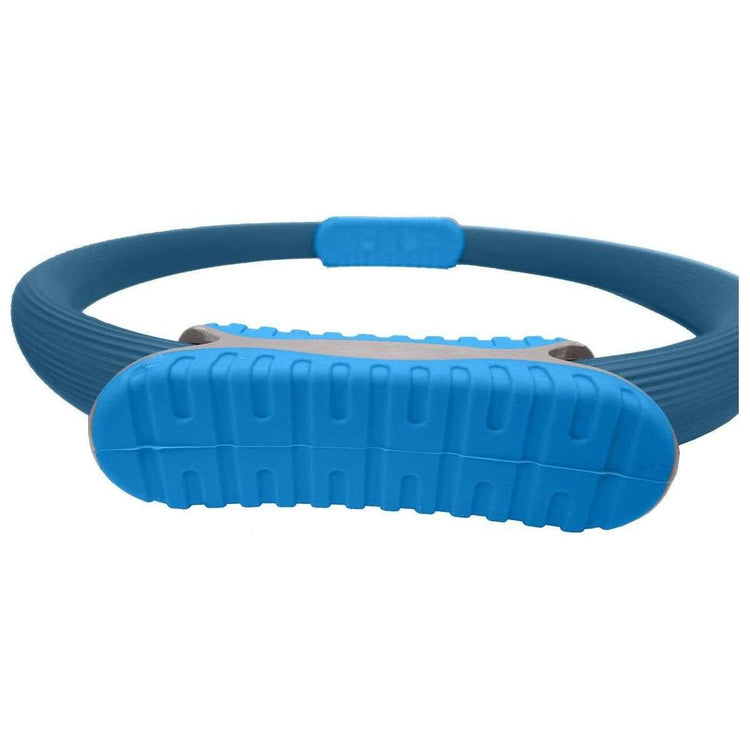 Powertrain Pilates Ring Band Yoga Home Workout Exercise Band Blue