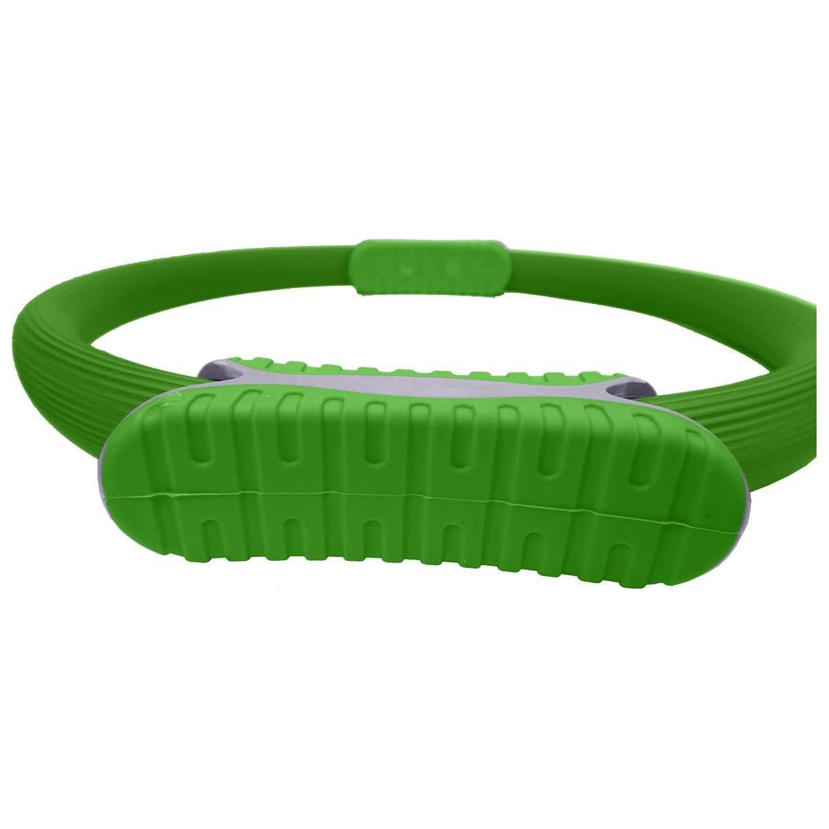 Powertrain Pilates Ring Band Yoga Home Workout Exercise Band Green