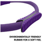 Powertrain Pilates Ring Band Yoga Home Workout Exercise Band Purple