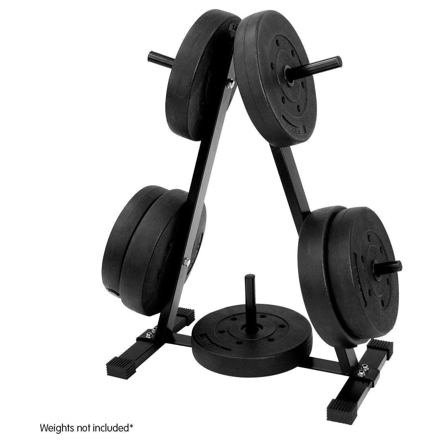 Powertrain Weight Plates Storage Home Gym Rack