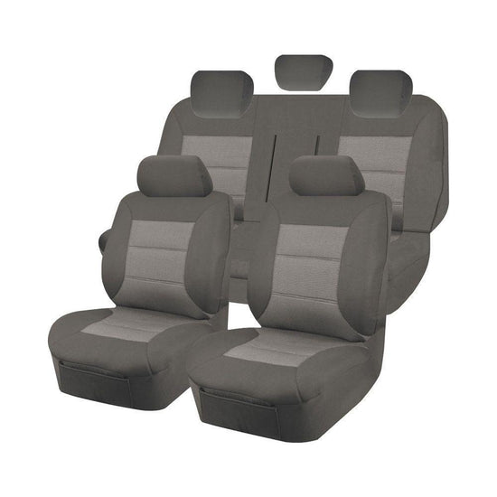 Premium Jacquard Seat Covers - For Chevrolet Colorado Rg Series Dual Cab  (2012-2022)