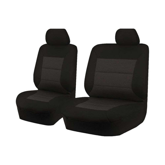 Premium Jacquard Seat Covers - For Chevrolet Colorado Rg Series Single Cab (2012-2016)