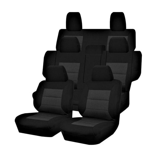 Premium Jacquard Seat Covers - For Mitsubishi Montero Ns-Nt-Nw-Nx Series (2006-2022)