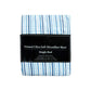 Printed Microfiber Sheet Set Single Blue Lines