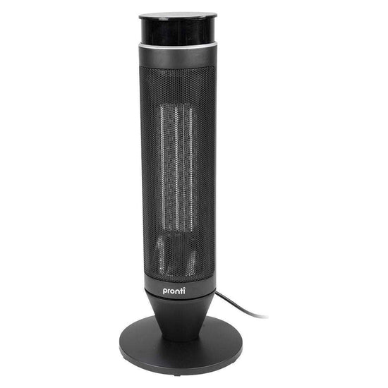 Pronti Electric Tower Heater 2000W Remote Portable - Black
