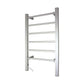 Pronti Heated Towel Rack Electric Bathroom Towel Rails Warmer 100w - Silver - Magdasmall