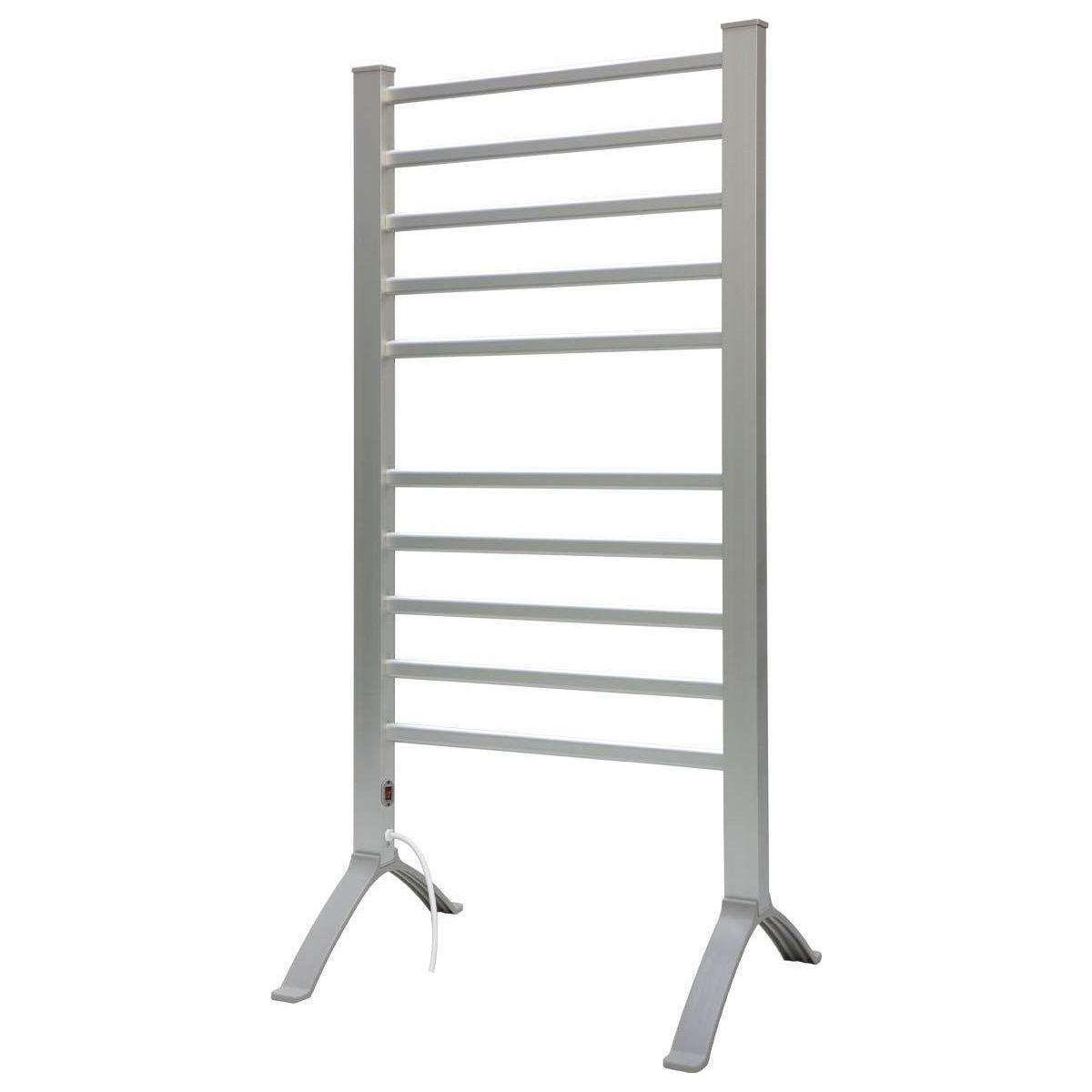 Pronti Heated Towel Rack Electric Bathroom Towel Rails Warmer Ev-160- Silver - Magdasmall