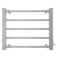 Pronti Heated Towel Rack Electric Bathroom Towel Rails Warmer Ev-90- Silver