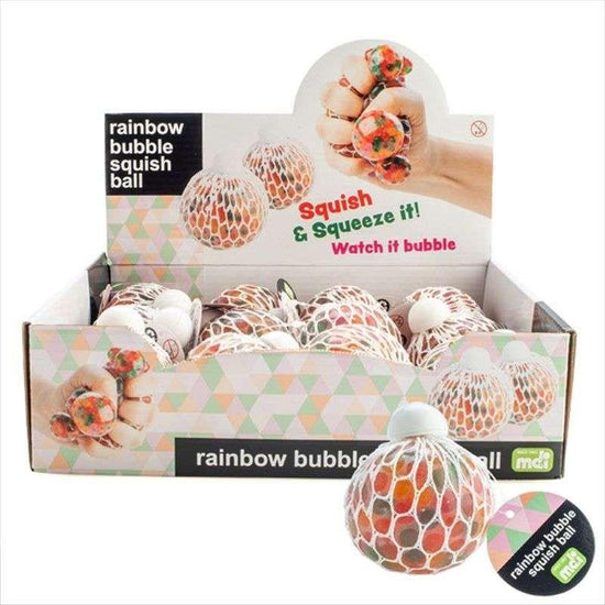 Rainbow Bubble Squish Ball - Magdasmall