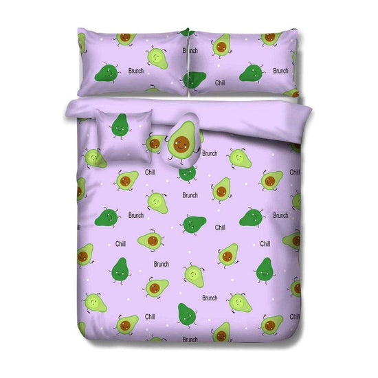 Ramesses Purple Avocado Kids Advventure 4 Pcs Comforter Set Single