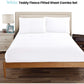 Ramesses Teddy Fleece Fitted Sheet Combo Set White King