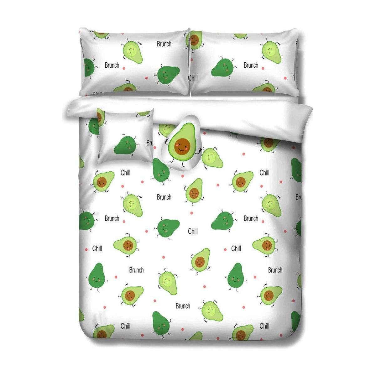 Ramesses White Avocado Kids Advventure 5 Pcs Comforter Set King