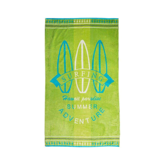 Rans Premium Cotton Jacquard Beach Towel Surfing - Magdasmall