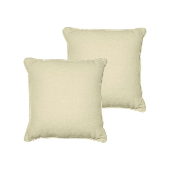 Rans Set of 2 London Cotton Cushion Cover - Natural