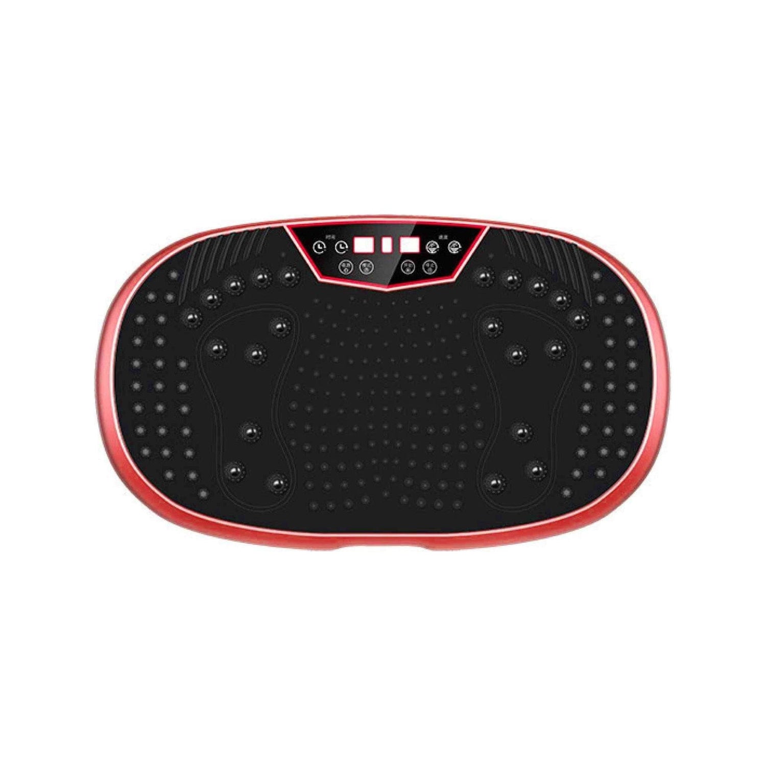 Red Mini Vibration Platform Magnet Therapy Vibrating Machine Exercise Plate