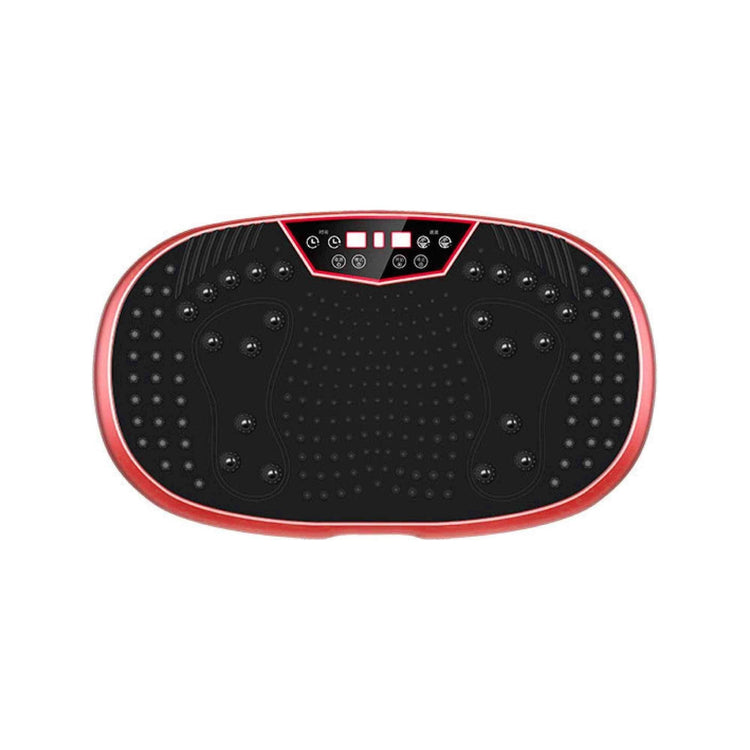 Red Mini Vibration Platform Magnet Therapy Vibrating Machine Exercise Plate