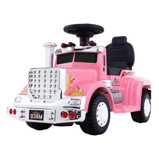 Rigo Kids Electric Ride On Car Truck Motorcycle Motorbike Toy Cars 6V Pink