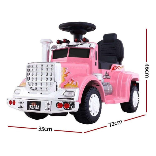 Rigo Kids Electric Ride On Car Truck Motorcycle Motorbike Toy Cars 6V Pink