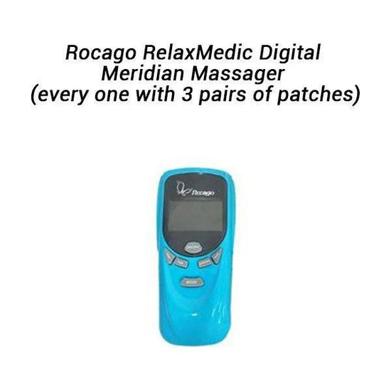 Rocago RelaxMedic Digital Meridian Massager (every one with 3 pairs of patches)