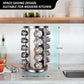 Rotating Spice Rack Organizer with 20 Pieces Jars for Kitchen - Magdasmall