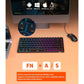 ROYAL KLUDGE RK84 Wireless Hot Swap Black 65% Mechanical Keyboard, Blue Switch