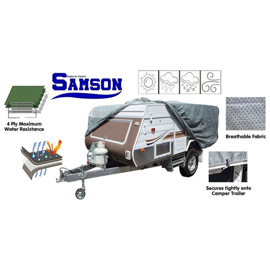 Samson Heavy Duty Trailer Camper Cover 12-14ft