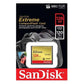 SanDisk 128GB Extreme CompactFlash Card with (write) 85MB/s and (Read)120MB/s - SDCFXSB-128G