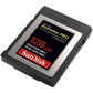 SanDisk 128GB Extreme PRO CFexpress Card Type B - SDCFE-128G-GN4NN READ 1700 MB/S WRITE 1200MB/S