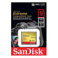 SanDisk 32GB Extreme CompactFlash Card with (write) 85MB/s and (Read)120MB/s - SDCFXSB-032G