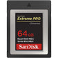 SanDisk 64GB Extreme PRO CFexpress Card Type B - SDCFE-064G-GN4NN READ 1500 MB/S WRITE 800MB/S