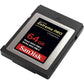 SanDisk 64GB Extreme PRO CFexpress Card Type B - SDCFE-064G-GN4NN READ 1500 MB/S WRITE 800MB/S