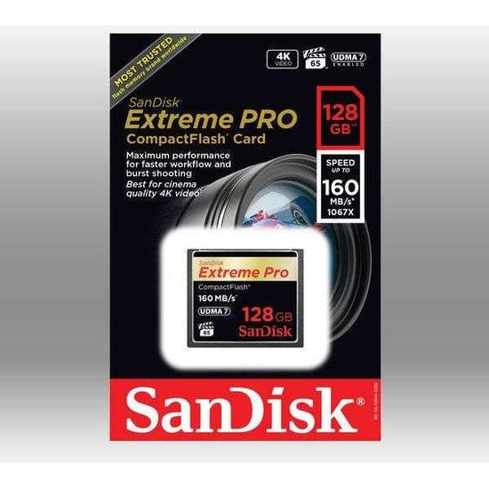 SanDisk Extreme Pro CFXP 128GB CompactFlash 160MB/s (SDCFXPS-128G)