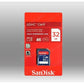 SANDISK SDHC SDB 32GB CLASS 4