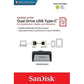 SANDISK ULTRA 32GB SDDDC2-032G Dual USB Drive Type-C 3.1