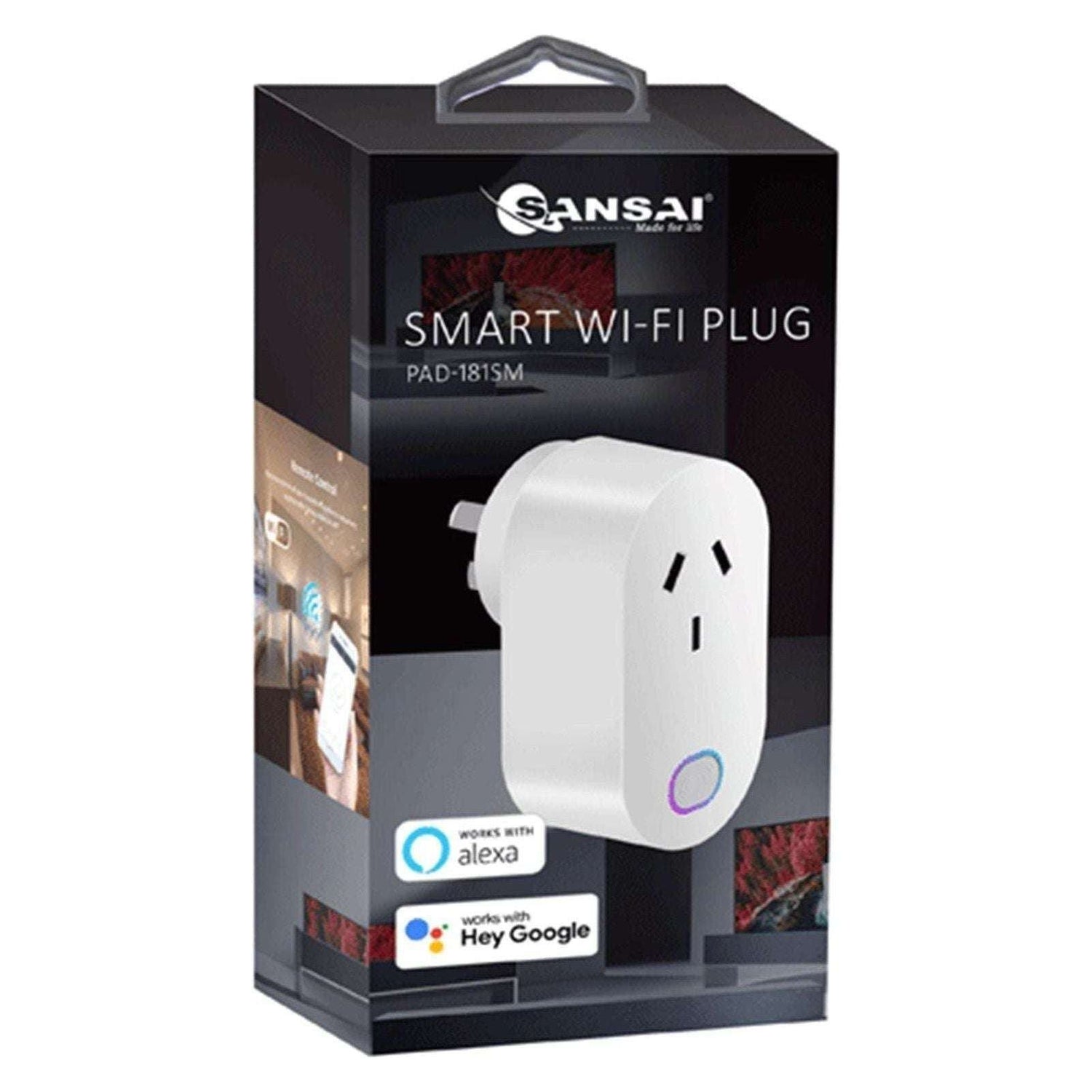 Sansai Vertical Powerpoint Surge Protector Adaptor