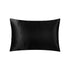 Satin Standard Pillowcase Black - Magdasmall