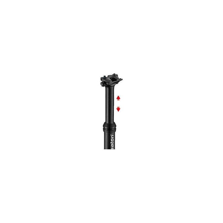 Satori Mountain Bike Pro Dropper Adjustable Seatpost Internal Cable 31.6 Diameter 100mm Travel