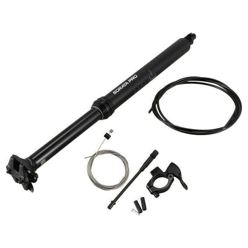 Satori Mountain Bike Pro Dropper Adjustable Seatpost Internal Cable 31.6 Diameter 100mm Travel