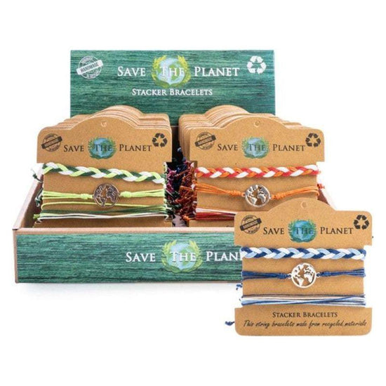 Save the Planet Stacker Bracelet Set (SENT AT RANDOM) - Magdasmall