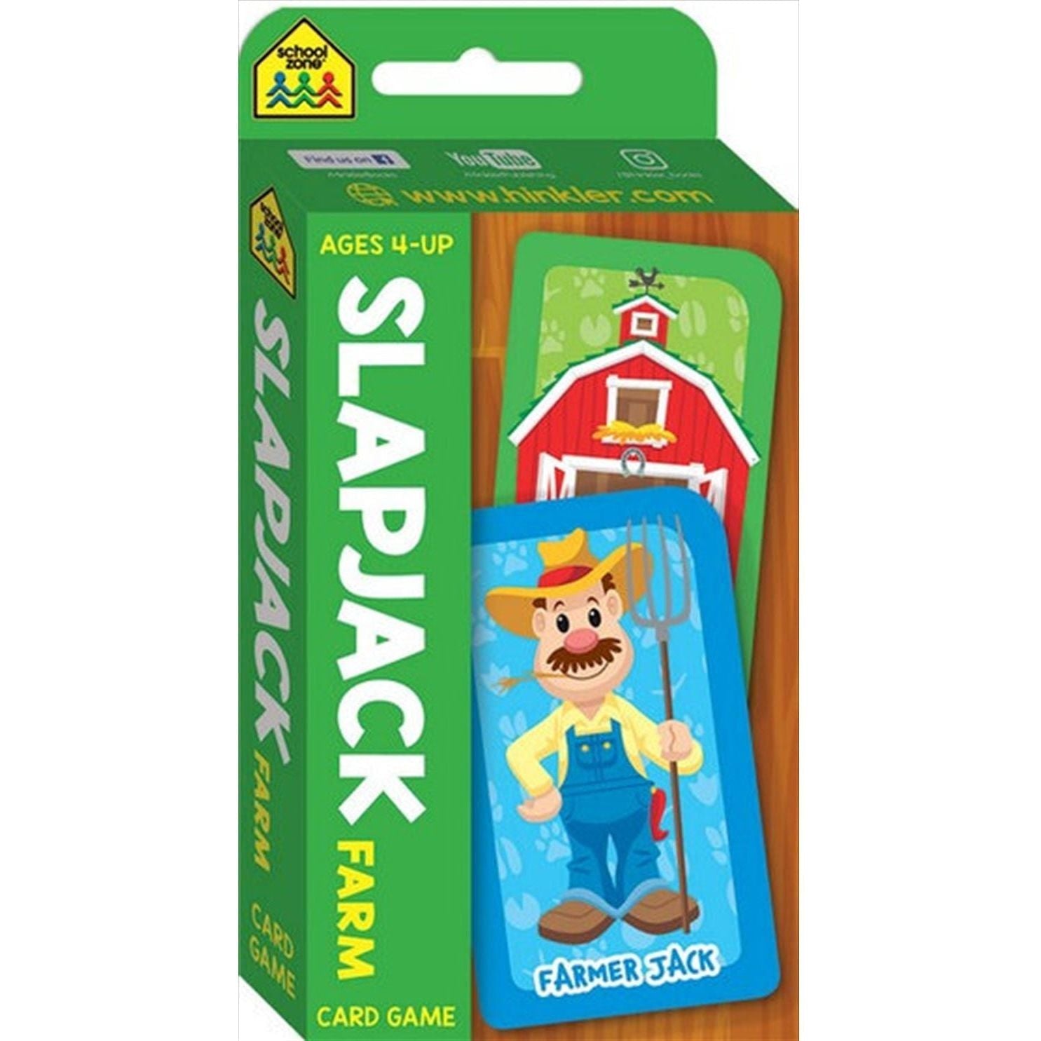 School Zone Slapjack Flash Card Game - Magdasmall