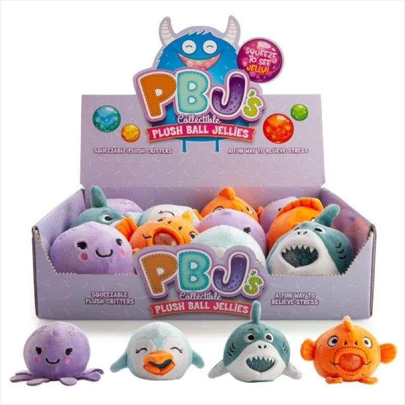 Sea Animal Plush Ball Jellies (SELECTED AT RANDOM) - Magdasmall