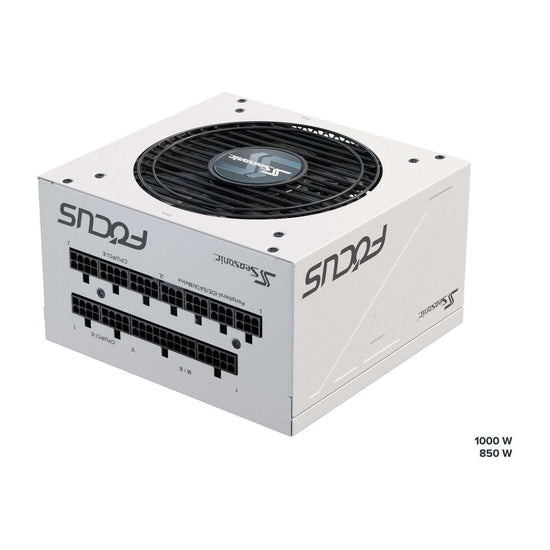 Seasonic FOCUS GX-1000 White 1000W ATX 3.0 Gold Modular PSU