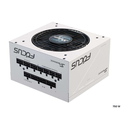 Seasonic FOCUS GX-750 White 750W ATX 3.0 Gold Modular PSU