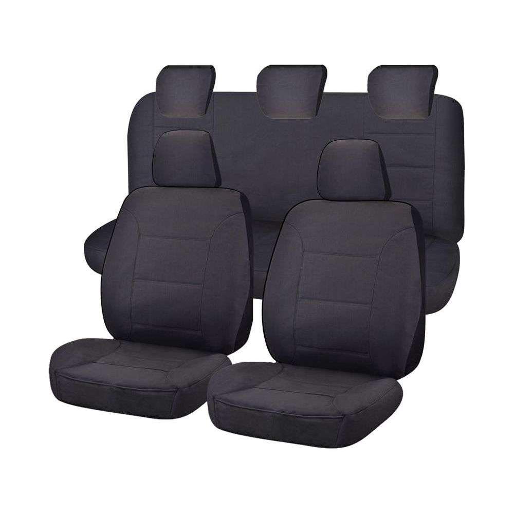 Seat Covers for FORD RANGER PX SERIES 10/2011 - 2015 DUAL CAB FRONT FR CHARCOAL ALL TERRAIN