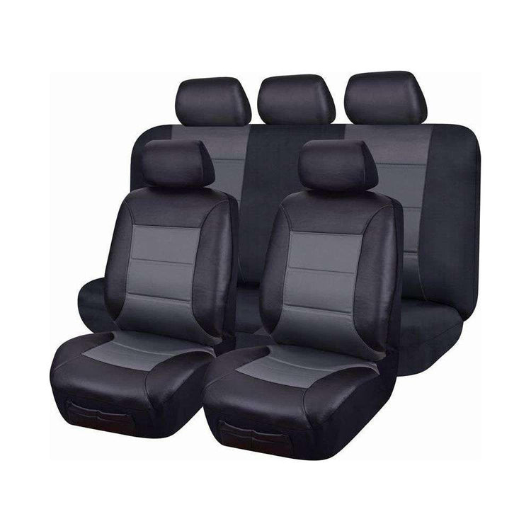 Seat Covers for HOLDEN CAPTIVA CG -CGII MY07 - MY18 SERIES 09/2006 - ON 4X4 SUV/WAGON 7 SEATERS FMR GREY EL TORO