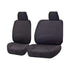 Seat Covers for HOLDEN COLORADO RG SERIES 06/2012 - 2016 SINGLE CAB CHASSIS UTILITY FRONT BUCKET + _ BENCH CHARCOAL CHALLENGER